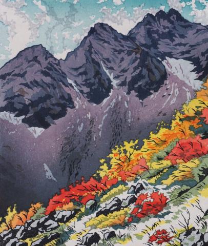 穂高紅葉.涸沢 北アルプス