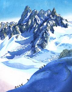 エギュー・ド・ミディからのグランドジョラス