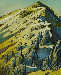 Mt,Tubakuro in Early Winter.