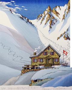 スイスの山小屋モン フォー小屋
